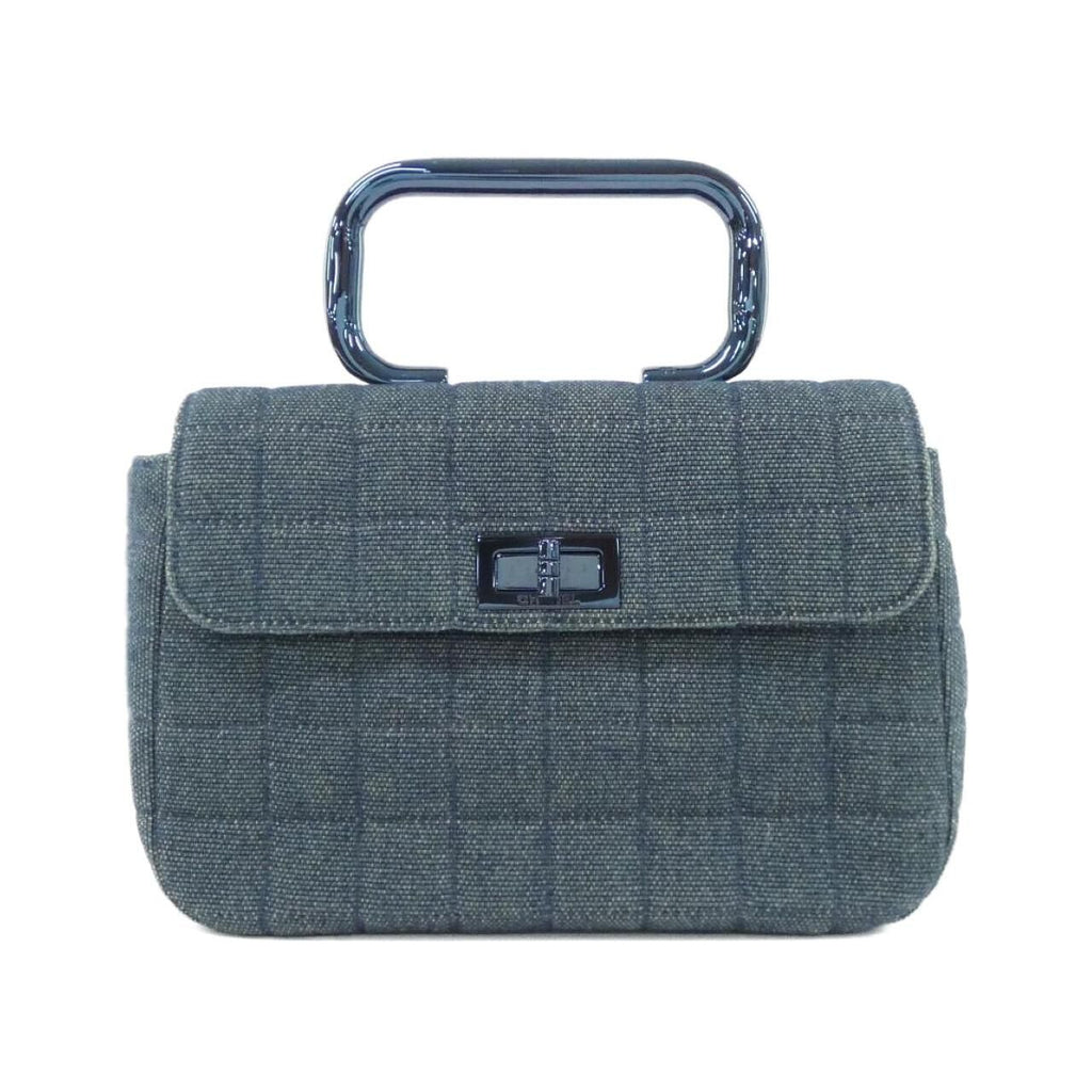 Chanel Vintage Bag Handbag Blue