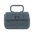 Chanel Vintage Bag Handbag Blue