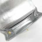 Chanel Vintage Bag Handbag Silver — view 8