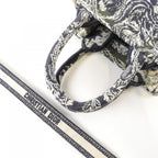 Dior Reverse Toile de Jouy Book Tote Mini Vertical — view 6