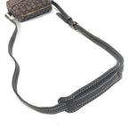 Louis Vuitton Shoulder Bag Danube Monogram Mini Lin Canvas Brown — view 6