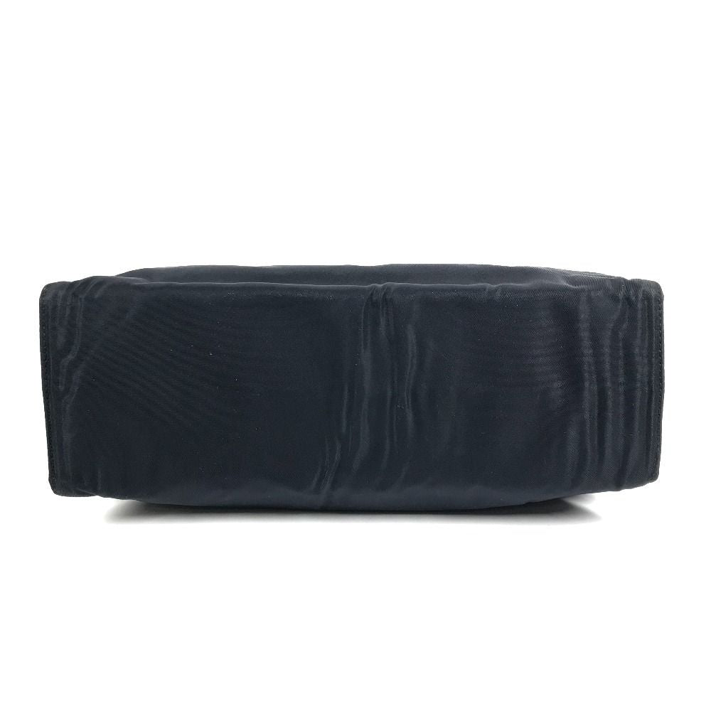 Prada Handbag Triangle Logo Nylon Navy — view 5