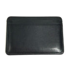 Chanel Card Case CC Logo Leather Black — view 2