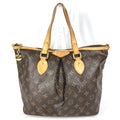 Louis Vuitton Shoulder Bag Palermo PM Monogram Canvas Brown