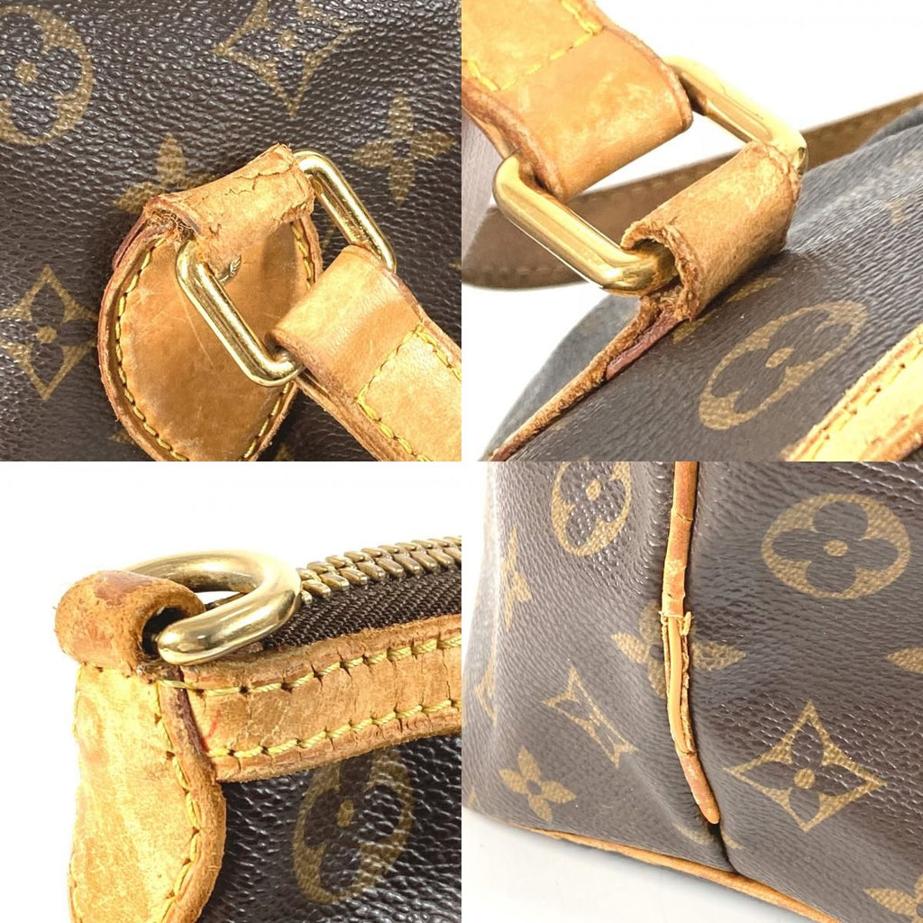 Louis Vuitton Shoulder Bag Palermo PM Monogram Canvas Brown — view 8