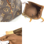 Louis Vuitton Shoulder Bag Palermo PM Monogram Canvas Brown — view 9