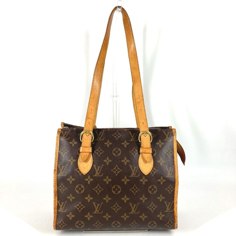 Louis Vuitton Shoulder Bag Popincourt Monogram Canvas Brown