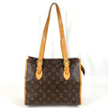 Louis Vuitton Shoulder Bag Popincourt Monogram Canvas Brown