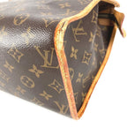 Louis Vuitton Shoulder Bag Popincourt Monogram Canvas Brown — view 6