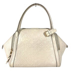 Louis Vuitton Handbag Marais MM Monogram Empreinte Leather Neige White — view 2