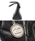 Chanel le Tote Silver Tree Quilted Medallion 6 — view 9