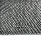 Prada Wallet Saffiano Wallets Blue — view 6