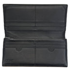 Loewe Anagram Bifold Wallet Puzzle Stitch Long Horizontal Logo Leather Black — view 5