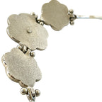 Chanel Camellia Choker Necklace Silver Simple Daily Use — view 6