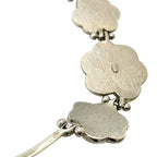 Chanel Camellia Choker Necklace Silver Simple Daily Use — view 5