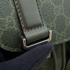 Gucci Large GG Supreme Backpack — view 7
