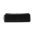 Chanel Chain Shoulder Bag Quilted CC Logo Jumbo CC Double Caviar Leather Black — view 3