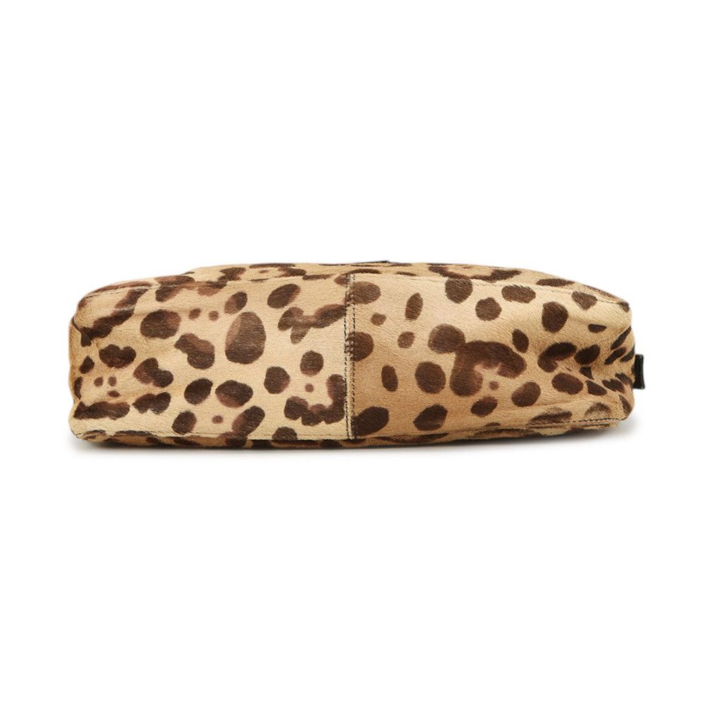 Fendi Shoulder Bag FF Leopard Calf Hair Leather — view 3