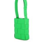 Bottega Veneta Shoulder Bag Intrecciato Cassette Phone Pouch Green — view 2