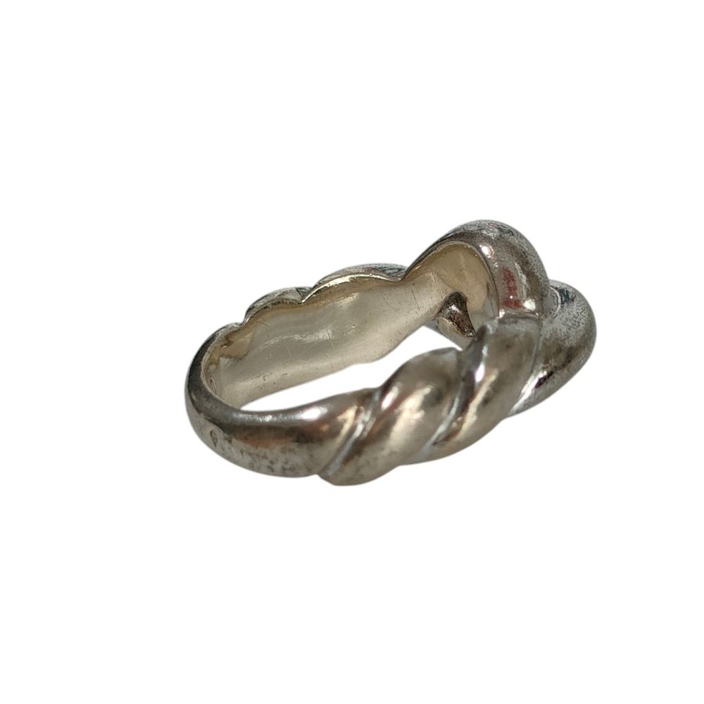 Hermes Torsade Ring 49 Silver — view 5