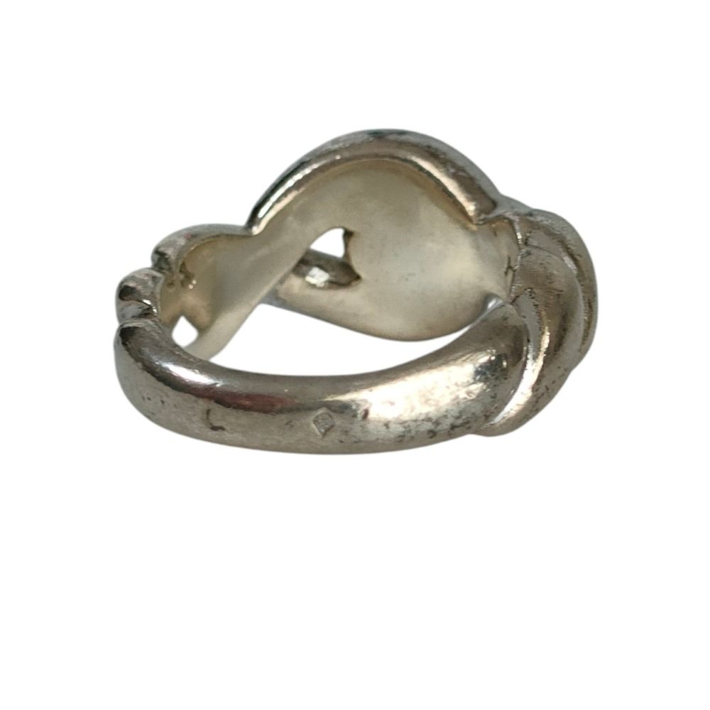 Hermes Torsade Ring 49 Silver — view 2