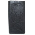 Louis Vuitton Portefeuille Brazza Taurillon Leather Wallet Bifold Black