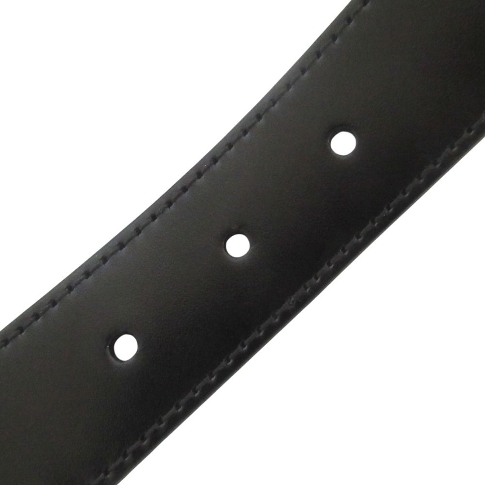 Gucci GG Jacquard Reversible Leather Belt 90 36 Black — view 6
