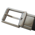 Gucci GG Jacquard Reversible Leather Belt 90 36 Black — view 7