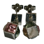 Louis Vuitton Book le Reille Gamble Vijoux Earrings Silver — view 4