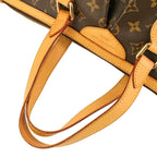 Louis Vuitton Palermo PM Monogram Shoulder Bag Tote Brown — view 5