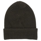Celine Seamless Cashmere Triomphe Knit Cap Hat TU 53 cm Black — view 3