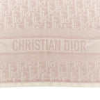Dior Oblique Large Shawl Pink Scarf — view 3