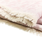 Dior Oblique Large Shawl Pink Scarf — view 7