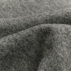 Hermes Cashmere Fringe Large Shawl Scarf Gray — view 2