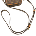 Louis Vuitton Monogram Mini Danube Shoulder Bag Brown — view 9
