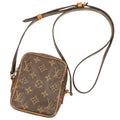 Louis Vuitton Monogram Mini Danube Shoulder Bag Brown