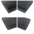 Chanel Vintage CC Logo 6 Rows Black Gold Caviar Leather Key Case Key Holder — view 3