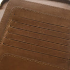 Celine Triomphe Canvas Zip Around Organizer Wallet Brown Gray — view 8