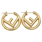 Fendi Earrings Gold — view 4
