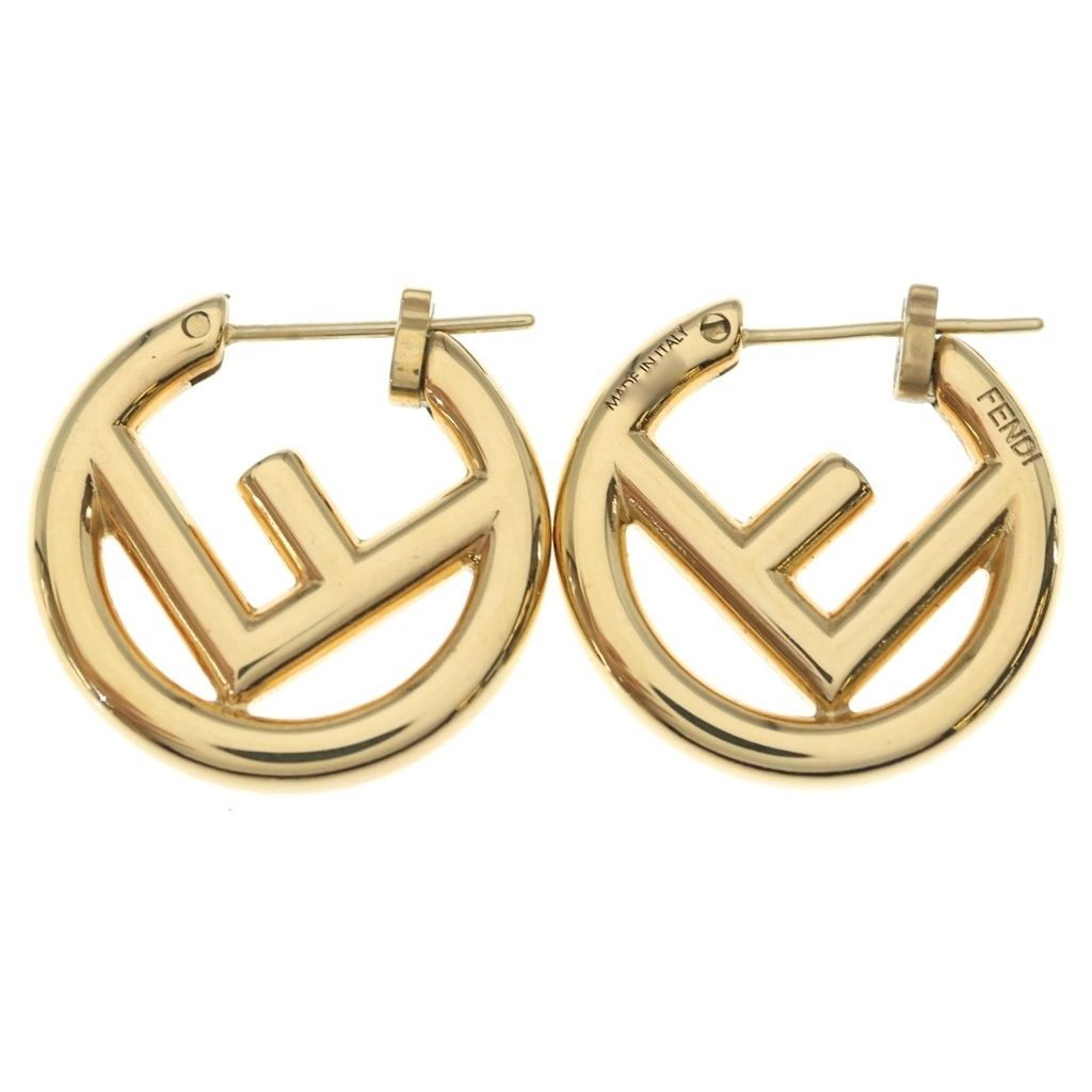 Fendi Earrings Gold — view 3