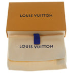 Louis Vuitton LV Circle Key Holder Bag Charm Key Ring Black Silver — view 6