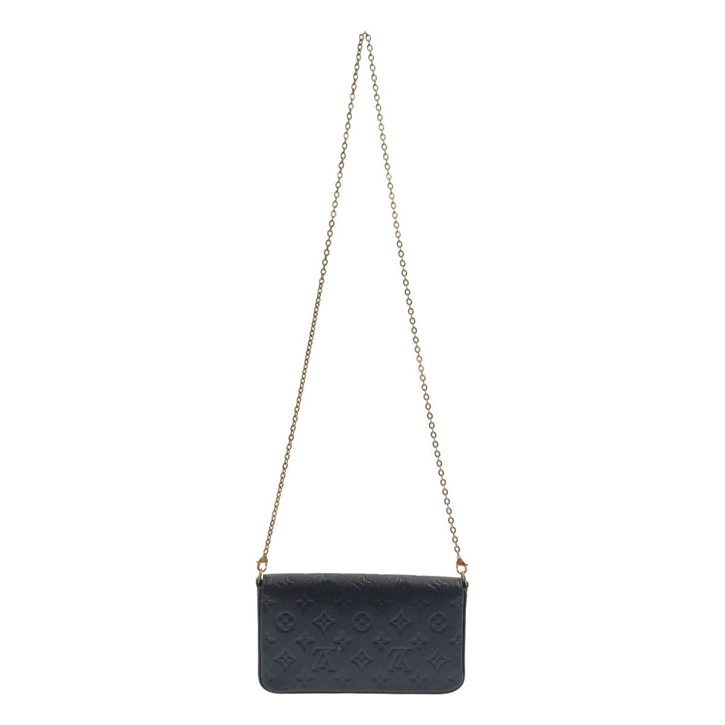 Louis Vuitton Pochette Felicity Monogram Shoulder Bag Black — view 2