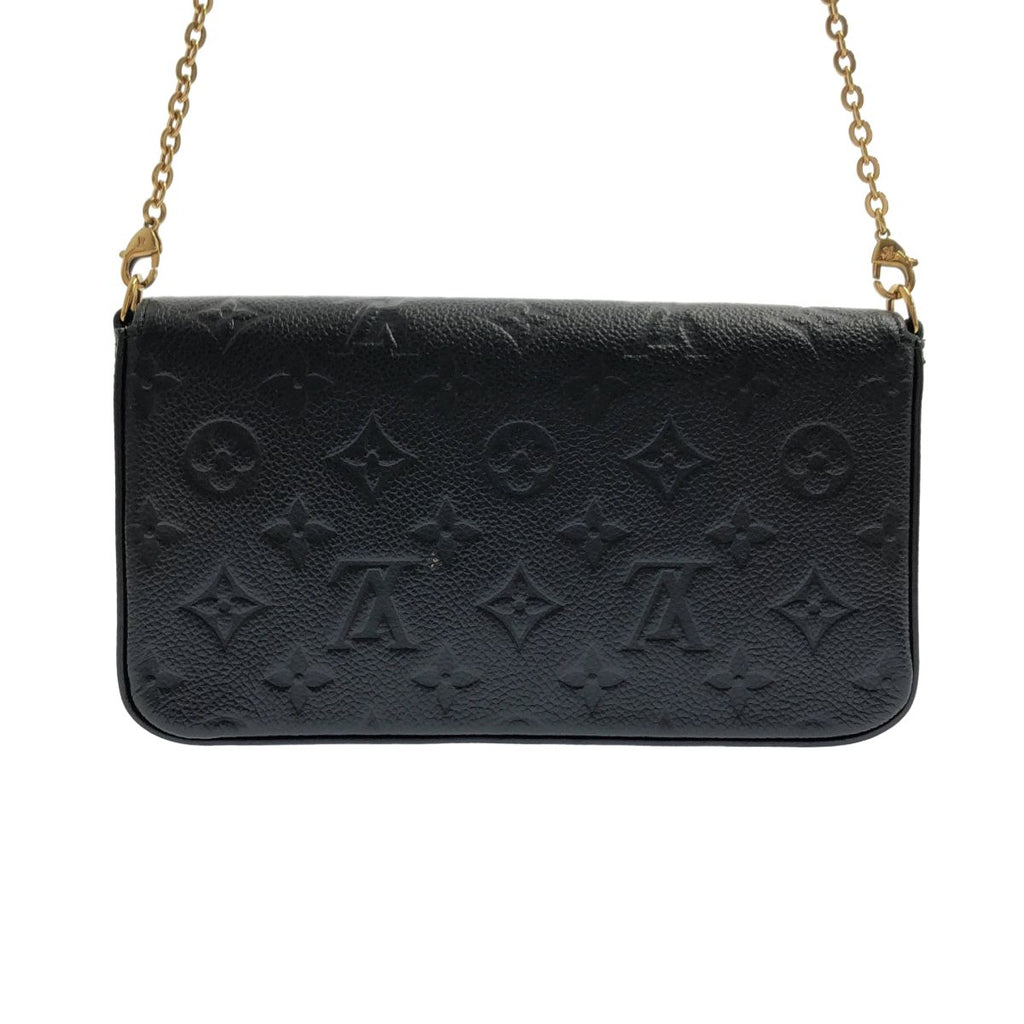 Louis Vuitton Pochette Felicity Monogram Shoulder Bag Black — view 4