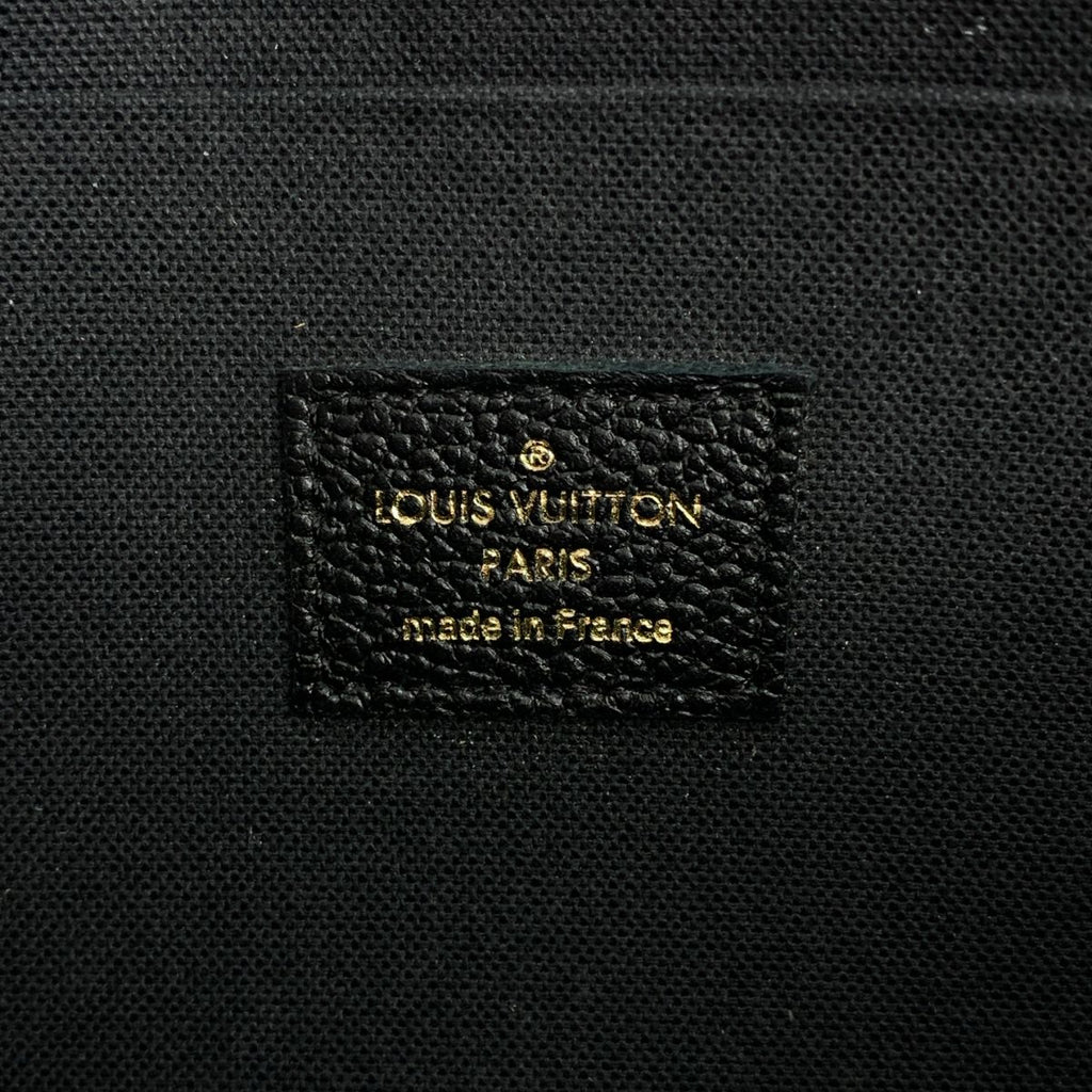 Louis Vuitton Pochette Felicity Monogram Shoulder Bag Black — view 6
