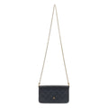 Louis Vuitton Pochette Felicity Monogram Shoulder Bag Black