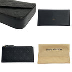 Louis Vuitton Pochette Felicity Monogram Shoulder Bag Black — view 9