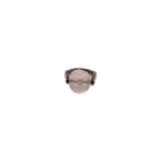Bottega Veneta Intrecciato Ball Ring Silver Light Pink