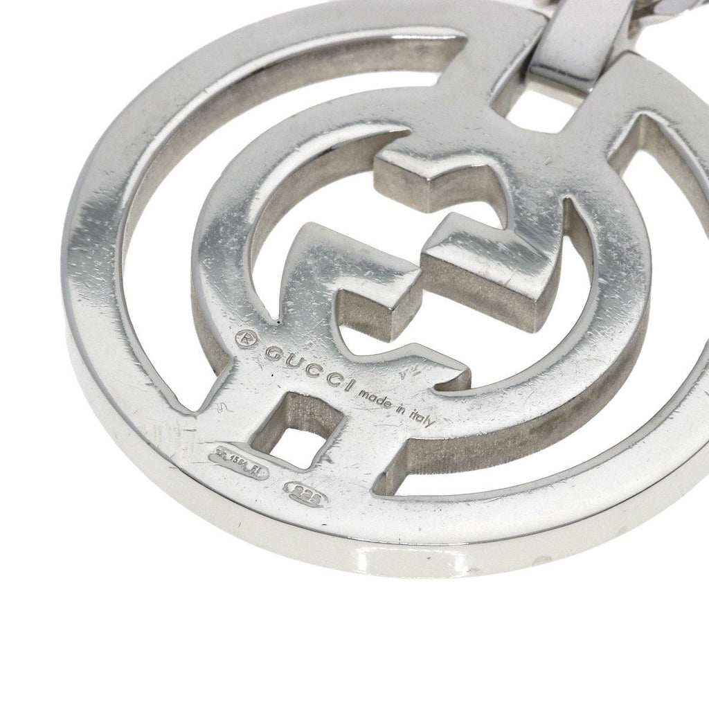 Gucci Interlocking Necklace Silver — view 3