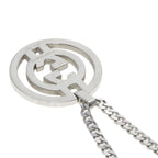 Gucci Interlocking Necklace Silver — view 2