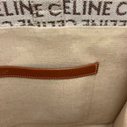 Celine Cabas Thais Large Triomphe Tote Canvas — view 9